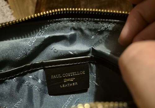 paul costelloe leather bag Snake Print RRP £150 - Picture 8 of 11