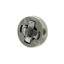 BePuzzled   Hex Hanayama Cast Metal Brain Teaser Puzzle Mensa Rated Level 3, for