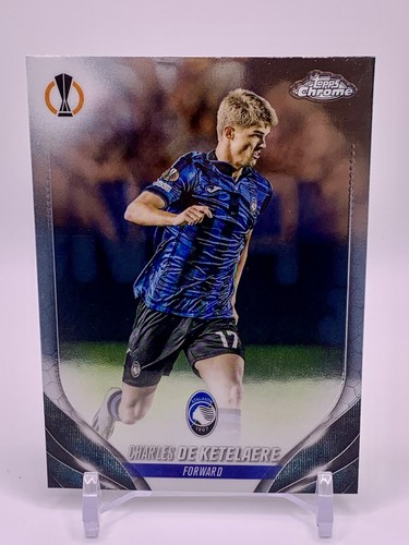 2023 Topps Chrome UEFA Club Competitions Charles De Ketelaere    #19 - Picture 1 of 2