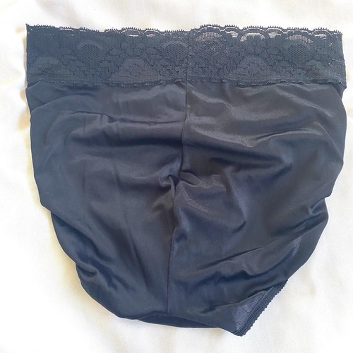 VTG BALI 2144 Lacy Second Skin Lace Ultra High Cut Hikini Panties size 8 - Picture 3 of 3