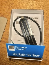 Seymour Duncan SHR-1B Hot Rails Bridge Strat Single Coil sized Guitar Pickup
