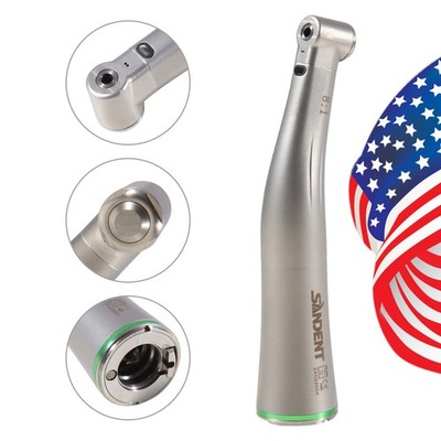 SANDENT Dental Endo Handpiece 8:1 Contra Angle Endodontic Fiber Optic LED po