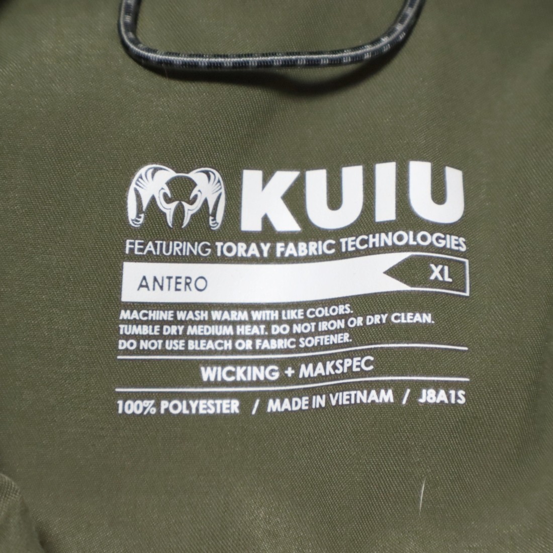 Kuiu Antero Polyester Solid Long Sleeve Button Up… - image 5