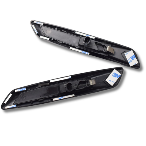 Seitenblinker Set LED BMW 5er F10 F11 10-13 Carbon Schwarz Dynamic Paar - Bild 6 von 12