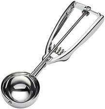 Large Stainless Steel Ice Cream Scoop with Trigger for Easy Scoop by K...
