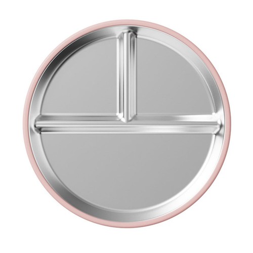 Promote Healthy Eating with Divided Stainless Steel Plate for Little Hands - Picture 10 of 42