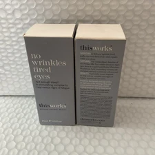 2x THIS WORKS No Wrinkles Tired Eyes 0.5oz