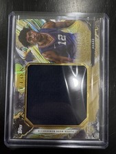 2025 Topps Inception Cam Christie Jumbo Relic Patch #/50