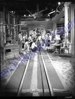 8x10 Behind the Scenes Film Crew Laura Original B/W Photo Negative 4437