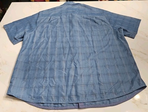 Camisa Tommy Bahama The Coconut Point para hombre manga corta abotonada 1XLB grande - Imagen 4 de 9