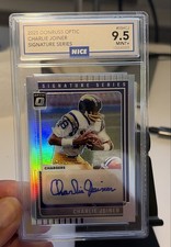 2025 Panini Donruss Optic - Signature Series Holo Charlie Joiner #SSH-CJ (POP 1)