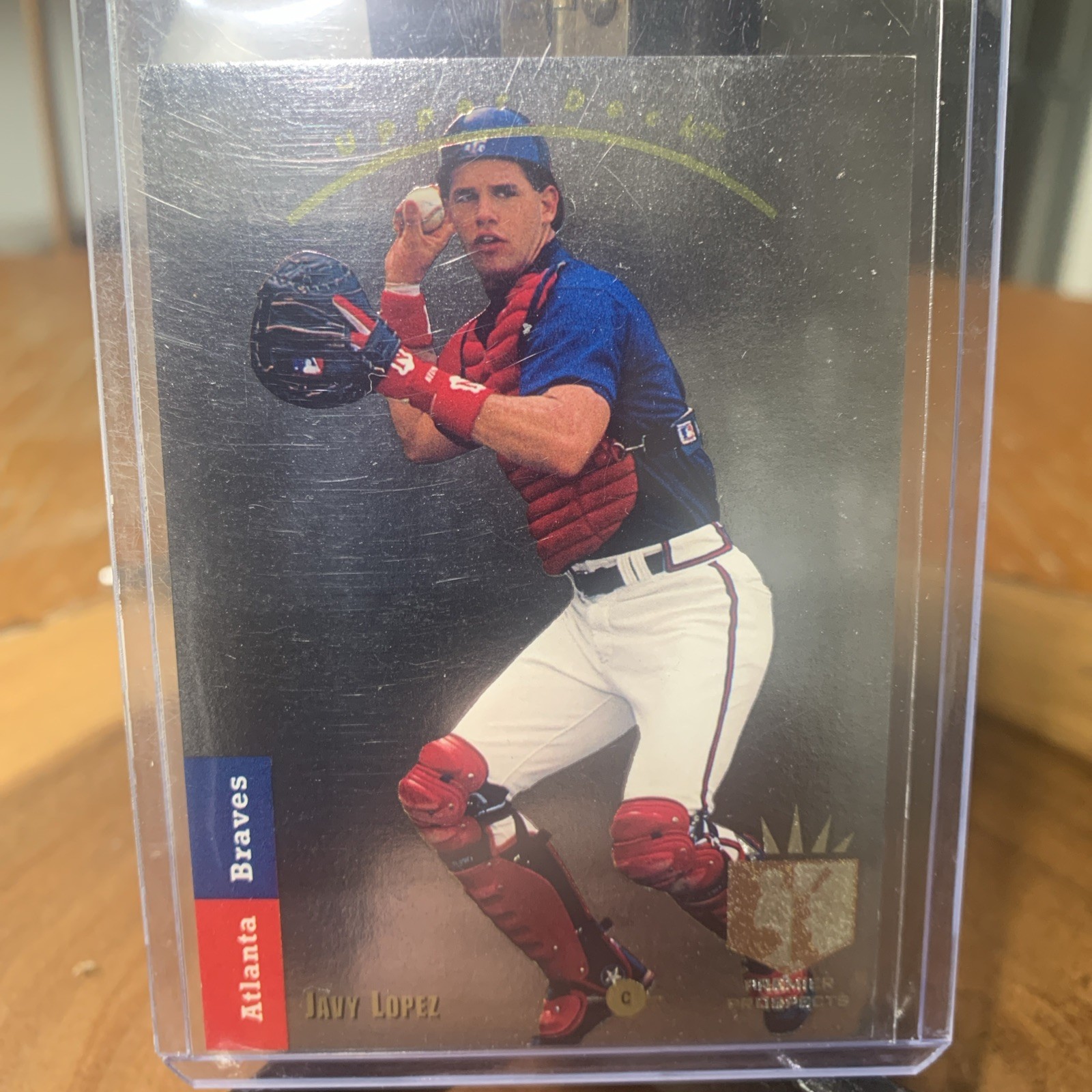 1993 Upper Deck SP Foil Rookie Card - #281 Javy Lopez Atlanta Braves