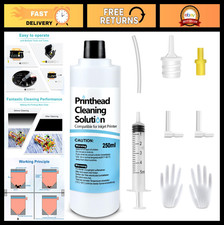 Printhead Cleaning Kit 250mL for Inkjet Printers - HP, Canon, Brother, Epson