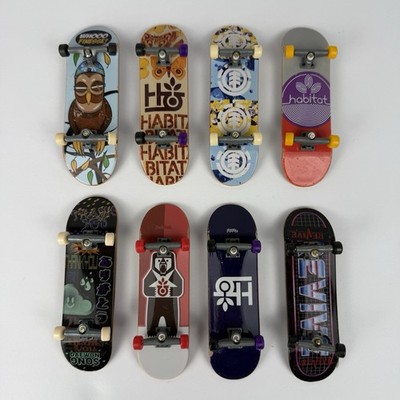 Tech Deck Lot of 8 Finger Skateboards Habitat Revive Finesse