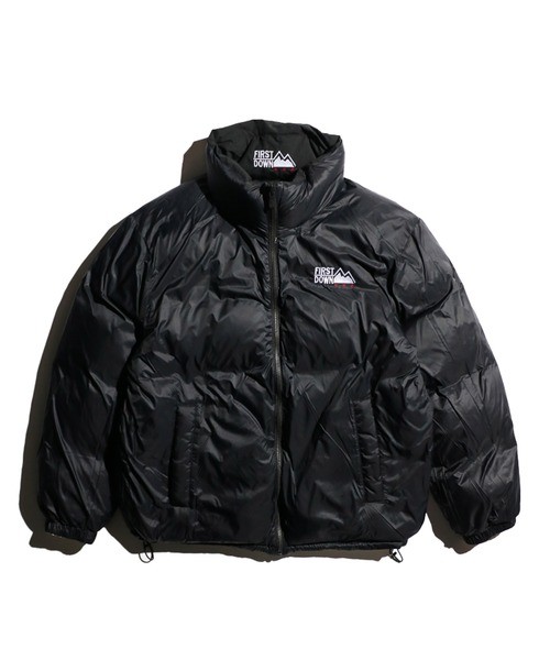 FIRST DOWN Puffer Jacket MEDIUM Off-White Men's - image 3