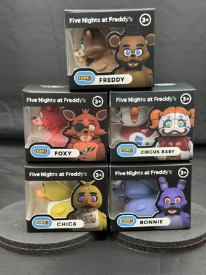 Tubbz Mini Five Nights At Freddys Set Of 5 Freddy/Foxy/Chica/Bonnie/Circus Baby