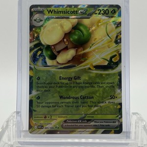 Pokemon TCG White Flare Whimsicott ex #005/086 NM