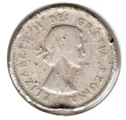 1958 - Canadian Quarter - 25 cent - 80% Silver
