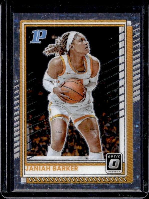 2025-26 Panini Donruss Janiah Barker Optic Stars Rookie RC #/149 Volunteers