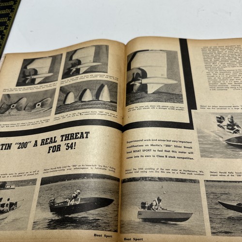 Boat Sport February 1954 Volume 2 #5.  Repairing Flipped Motors, Vintage - Picture 10 of 10