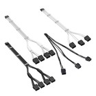 18AWG GPU VGA PCIE Karta graficzna wideo GPU VGA 16Pin (12 + 4) do rozdzielacza 3/4x8Pin