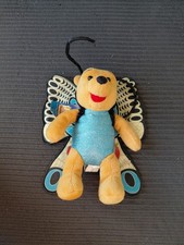 Vintage Disney WINNIE THE POOH Bug Butterfly Bean Bag Plush