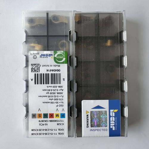 ISCAR / GIQL11-15-2.50-0.20 IC528 / Industrial indexable carbide inserts 10 Pcs - Picture 2 of 5