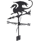  Weather Vane Wind Direction Indicator Roof Mount Weather Vane Decoration