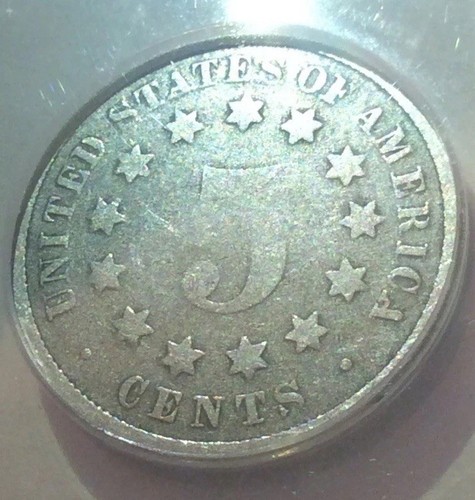 Two Errors On 1870 Shield Nickel- DDO & RPD Date- Only 5 Known To Exist by ANACS - Picture 9 of 9