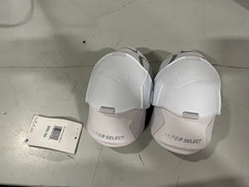 Nike Vapor Select Lacrosse Podkładka na ramię Męska Rozmiar Średni Biały/Srebrny Nowa z metką