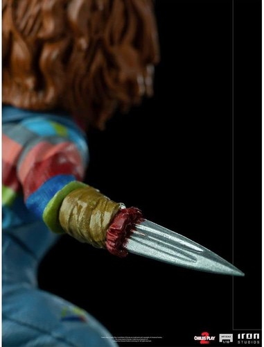 Iron Studios 1:10 Child'S Play II Chucky - Escala de Arte - Juego Infantil II - Imagen 6 de 9