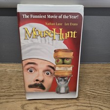 Mouse Hunt VHS, 1998, DreamWorks Clamshell Case Nathan Lane, Lee Evans