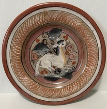 Vintage Mexican Tonala Plate