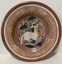 Vintage Mexican Tonala Plate
