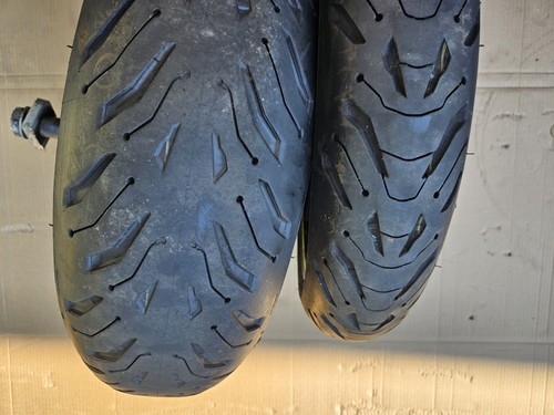 09-16 2015 Suzuki GSXR 1000 FRONT REAR WHEELS RIMS ROTORS HUB SPROCKET BLACK OEM - Picture 15 of 15