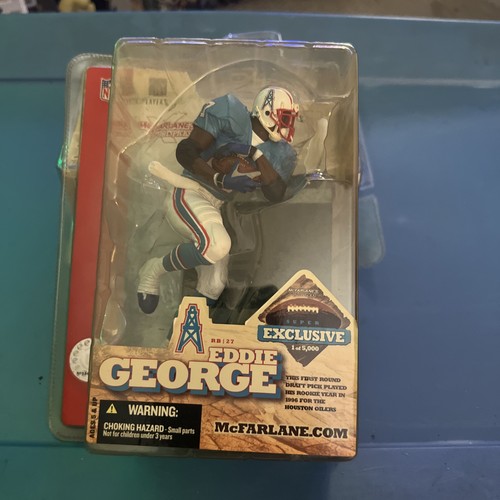 Eddie George Houston Oilers McFarlane NFL Super Exclusive 1 of 5000 Limited 2004