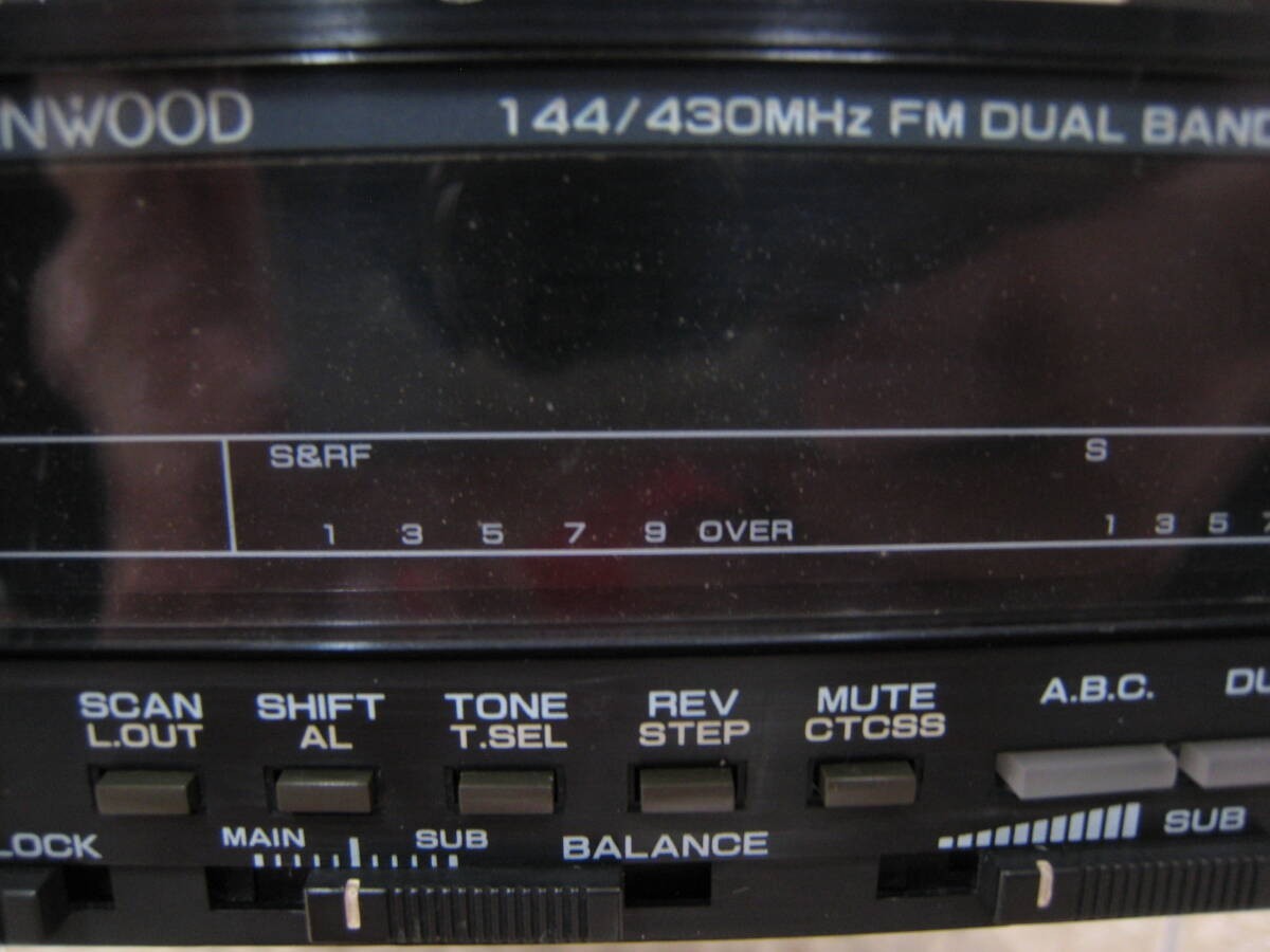 トランシーバー KENWOOD TM-721 144/430MHz トランシーバー KENWOOD TM-721 144/430MHz KENWOOD TM-721 144