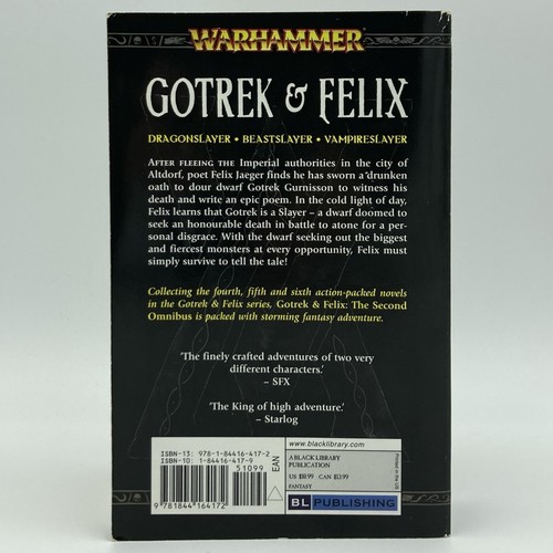Gotrek & Felix First Second & Third Omnibus lot - William King & Nathan Long - Imagen 9 de 16