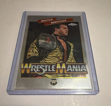 Topps 2026 Chrome WWE Wrestlemania Recall Brutus Beefcake Insert WM-BB