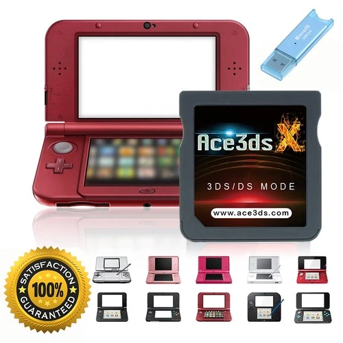 ACE3DS X SDHC For 3DS /2DS/DSi/DS Lite/DS to play NDS games Revolution Cartridge