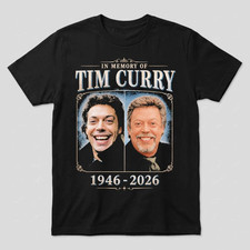 Tim Curry In Memory Of 1946-2026 T-Shirt Adult MQ050