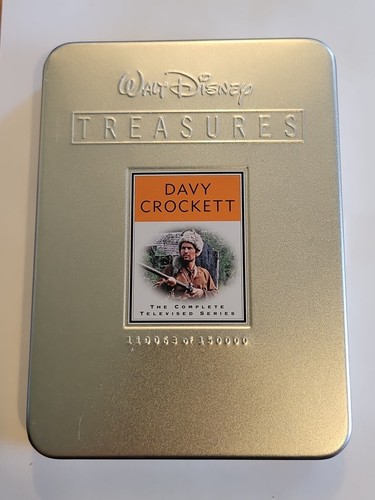 Walt Disney Treasures: Davy Crockett - The Complete Televised Series (DVD, Tin) - Imagen 1 de 8
