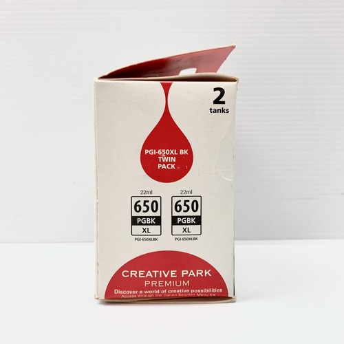 Canon Pixma 650XL Black Ink Cartridge 1 Pack PGI-650XLBK Genuine Made in Japan - Bild 6 von 8