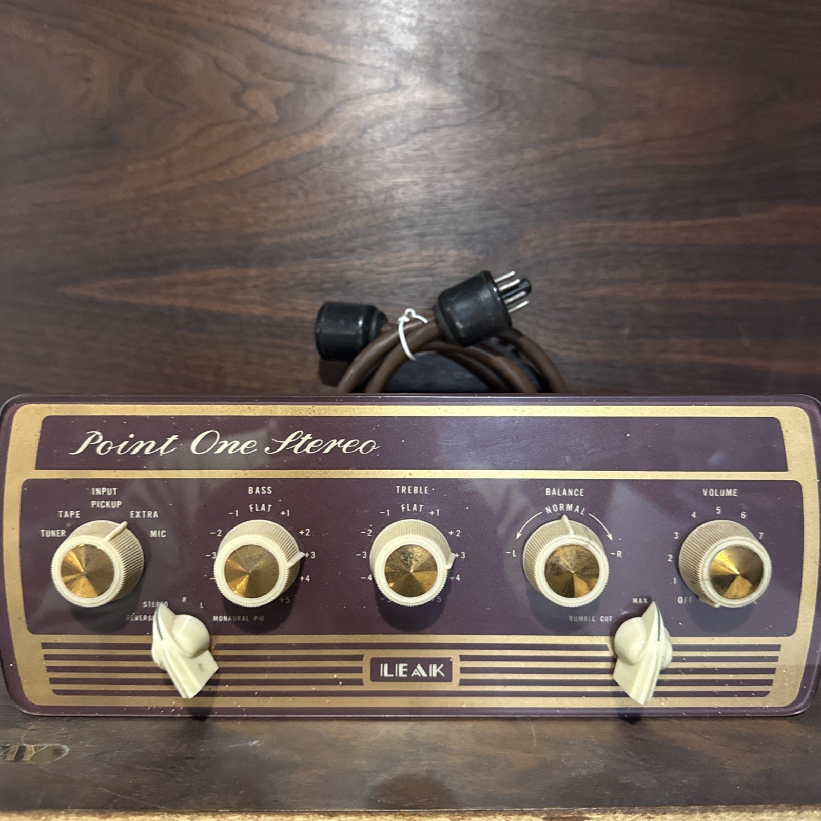 Leak POINT-ONE vintage audio equipment - eBay listing photo 2