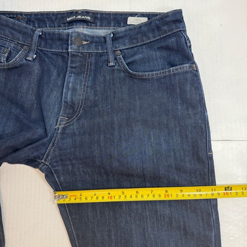 Mavi Herren 34x36 Jeans Zach Straight Dark The Tailors Mavi Denim Marke Designer - Bild 7 von 18