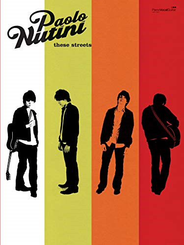 Paolo Nutini These Street (Piano/vocal/guitar songbook) - Paolo Nutini