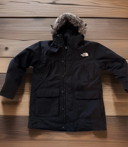 The North Face Men's Arctic Parka Premium Jacket Black Large 600 Fill $500