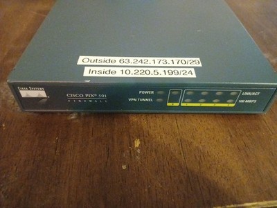 Cisco Systems PIX 501 Series Firewall
