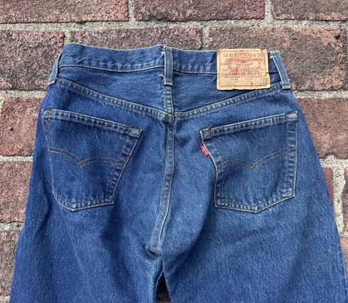 Vintage seltene Levis Selvedge Redline 501s 501 Jeans USA #524 30 34 - Bild 4 von 11
