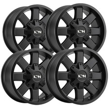 Set Of 4 Ion 141 17x9 6x1356x5.5 13mm Satin Black Wheels Rims 17 Inch Set Of 4 Ion 141 17x9 6x1356x5.5 13mm Satin Black Wheels Rims 17 Inch